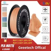 Geeetech 3D Printer Matte PLA Filament 1.75mm 1KG Black White Gray Orange Lot AU