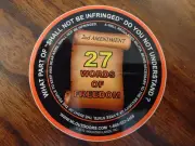 ML Outdoors Firearm Decal 2nd Amendment - Free Shipping - Shot Show Original