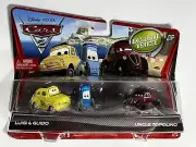 Disney•Pixar CARS 2 Luigi Guido & Uncle Topolino Diecast Vehicles (Read)