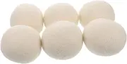 SECFOU 6 Pack Wool Fabric Softener Tangle Prevention Quick Dry Laundry Drying Tool