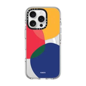 iPhone 16 Pro Impact Clear Case MagSafe Compatible Blots by Poketo