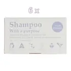 6 x Shampoo with a Purpose Shampoo & Conditioner Bar 135g Dry or Damaged