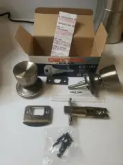 LOT OF 6 Dexter SCHLAGE J10 BYR 609 16-042 Antique Brass Latch Closet Door