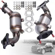 YBD391 674-067 674-068 Front Rear Catalytic Converters Fits for Buic-k Enclave V6 3.6L 2018-2021 Chevy Traverse V6 3.6L 2018-2021 Replace 674-067 674-068 644166 644167 50580 50581