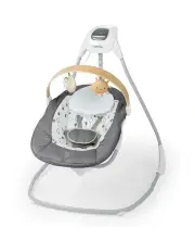 [INGENUITY] Simple Comfort Compact Soothing Swing Parker in Grey