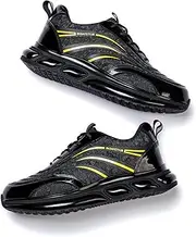 [Legou] Men’s Industrial Construction Shoes Steel Toe Cap Multi-Functional Lightweight Breathable Protection Shoes