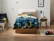 Bingo Bed Frame - King Single / White