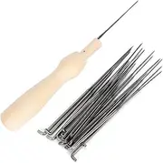 Wool Felting Tool Kit,Wool Felting Needle Set,Needle Kit with Wooden Handle for Craft, Enjoy Fun, Versatile, Multifunctional, Efficient Design, Tool