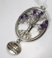 A2 True friends are flowers grown from seeds love TREE OF LIFE 3D ORNAMENT Ganz