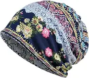 [DuBom] Women's Baggy Slouchy Beanie Chemo Hat Cap Scarf