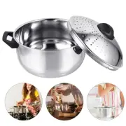 Quick Noodle Cooking Pot Pasta Cooker with Strainer Stainless for Soup