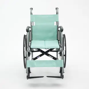 【順康】三大均機械式輪椅-日本MIKI 鋁合金輪椅CRT-1超輕系列(大輪)
