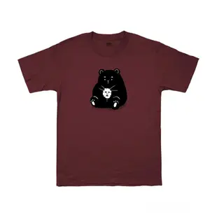 American Explorer 美國探險家 印花T恤(客製商品無法退換) 圓領 美國棉 T-Shirt 獨家設計款 棉質 短袖 - 敷臉萌熊