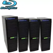 40 SATA Disc Burner - Blu-ray Daisy Chain Duplicator - Multi CD DVD Copier+HDD