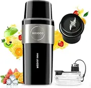 Mojoco Personal Smoothie Blender - Insulated Rechargeable Blender for Fruits and Vegetables - Food Grade Material Portable Blender for Shakes and Smoothies - Compact Blender for Travel, Camping, Gym