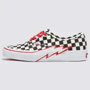 New Vans Authentic Bolt Checkerboard Black/White Sneakers Low-Top Shoes 2023