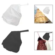 Back Bustle Petticoat for Woman 3 Hoops Skirt Pannier for Ball Bridal Gown