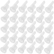 DRESSOOS 100pcs Essential Oil Inner Plug Durable Leak Dropper Sealing Plug for Essential Oil Bottles Ensures Precise Control Freshness Preservation