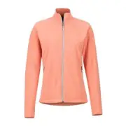 Marmot Women's Rocklin Full Zip Fleece Jacket - Coral Pink