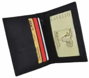 RFID Mens LEATHER Bifold Wallet ID Credit Card Holder Front Pocket Black Brown G