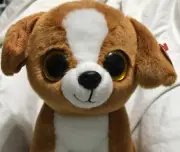 TY Beanie Classic Buddy Snicky Beagle Dog Plush NEW 2016 Medium 9in
