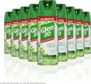 Glen 20 Surface Disinfectant Spray Mould/Mildew, Summer Garden, 300g (Pack of 9)