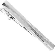 [DEARMAMY] Men's Tie Clip Fashion Tie Bar Clip for Wedding Business Formal Dad Simple Shiny Regular Tie Clip Accessory