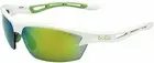 BOLLE BOLT S INTERCHANGE WHITE GREEN PHOTO BROWN EMERALD SUNGLASSES 11779 NEW 74