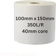 Direct Thermal 100mm x 150mm(4x6) 350 Labels per roll 40mm core Permanent Sticky Postage Shipping Address Freight Labels for eparcel for Desktop Direct Thermal Printer (5)