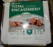 JT Eaton Lock-Up Total Encasement TWIN XL SIZE / KING BOX SPRING COVER U need 2