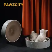 PAWZCITY 2in1 Cat corrugated Scratcher Pet Bling Scratching Board Bed Toy Mat