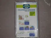 Home Storage Plus Collapsible Container Box Purple NEW!