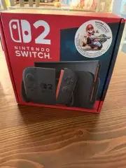 Nintendo Switch 2 Console Mario Kart Bundle IN HAND W/ Switch 2 GameCube Cntlr
