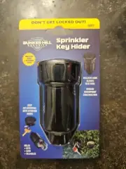 Bunker Hill Security Sprinkler Key Hider Black Model 58831 New in Package