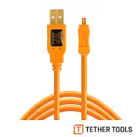 在飛比找Yahoo奇摩購物中心優惠-Tether Tools CU8015-ORG USB傳輸線