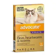 Advocate Purple - 4kg+ Large Cats 6 pack (6 months)