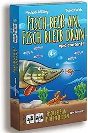 epic content Fish bite, fish stay tuned, fishing game for Children, with well-known fish species