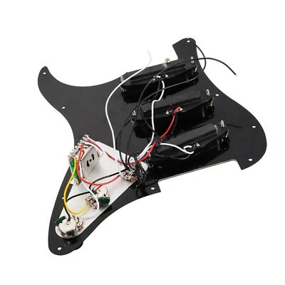 Loaded Electric Guitar Pickguard Prewired Pickguard Spare Parts For Fender Strat