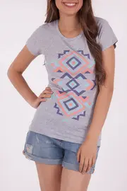 Aztec Puff Tee--ALL-6425082