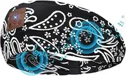 BULYPAZY Bluetooth Sleeping Headphones, Headband Headphones for Side Sleepers, Wireless Music Headband for Yoga, Running, Workout, Travel, Sports, Unique Presents for Adult Teens