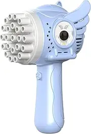 Automatic Bubble Machine | Automatic Angel Rabbit Bubble Maker with 23 Holes - Handheld Summer Toy with Liquid for Indoor and Outdoor