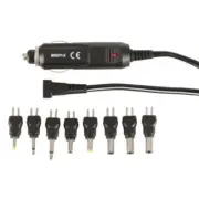 Cigarette Lighter Adaptor Cable With Safety Fuse 1.8 metres Long 8 Adaptors