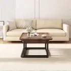 2pcs Farmhouse Coffee Table Nesting Side End Table Living Room Bedroom Furniture