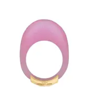 Saint Laurent High Arty Circle Ring 6,7 Pink