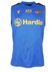 Parramatta Eels 2025 NRL Mens Blue Training Singlet Sizes S-7XL BNWT