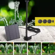 Gardeon Solar Water Fountain Kit, 2.6Ft Bird Bath Feature Pond Pump Outdoor F...