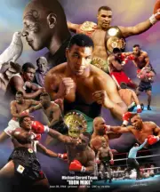 Iron Mike Tyson, Wishum Gregory Art, Wall Print Poster 20" x 16" B4200