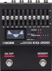 Boss EQ-200 Guitar Effects Pedal Graphic Equaliser