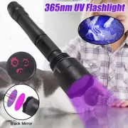 365nm UV Light Blacklight 15W Ultraviolet LED Flashlight Inspect Detect Torch US