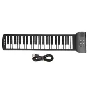 Piano Electronic Silicone Foldable 61 Keys Roll Up Piano Keyboard for Beginners